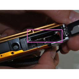 Замена карты памяти Olympus 850SW