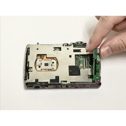 Замена печатной платы кнопки Nikon Coolpix S230